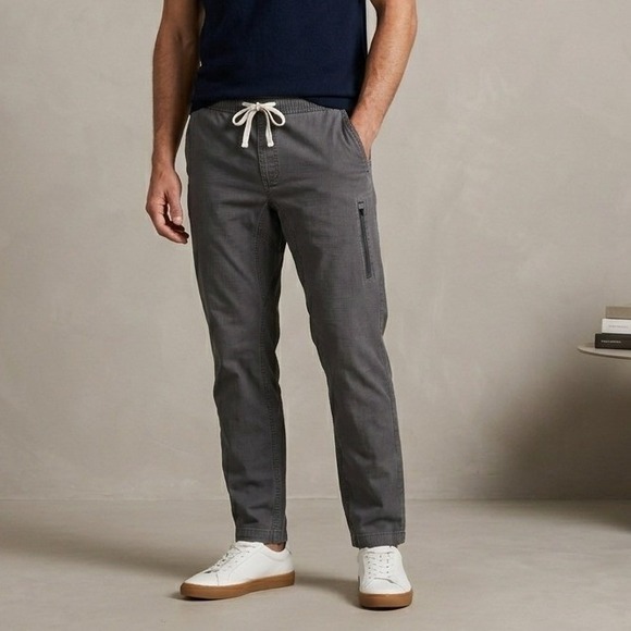 Vuori Other - Vuori Ripstop Pant Mens XL Charcoal Grey Organic Cotton Stretch V412 Hiking